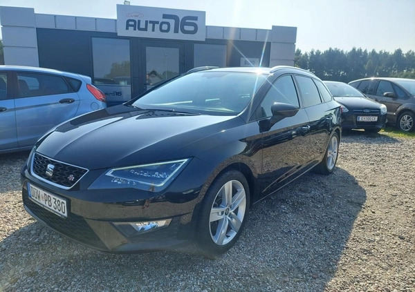 Seat Leon cena 47900 przebieg: 238000, rok produkcji 2016 z Lębork małe 742